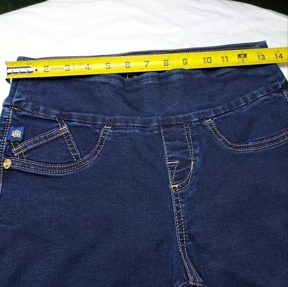 Rock & Republic Denim Rx Midrise Legging Fever 8M - Picture 7 of 11